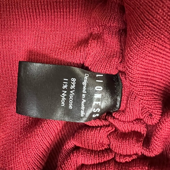 EUC Lioness Military long sleeved ruched body-con Dress - Picture 3 of 5